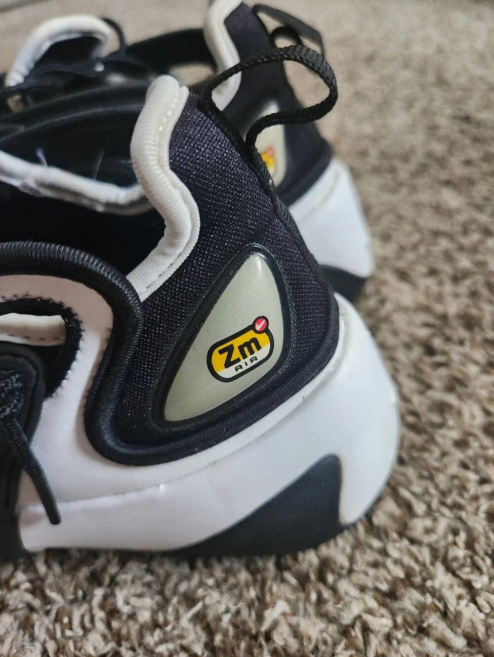 Nike Zoom 2K White Black Sneakers